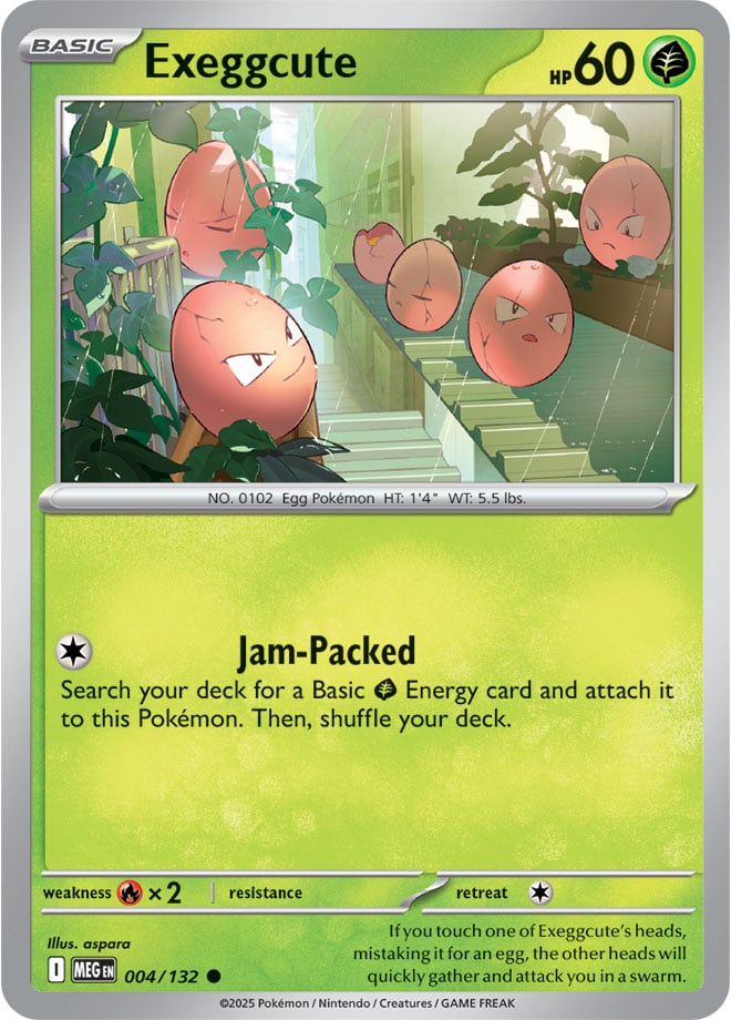 Exeggcute (004/132) Common