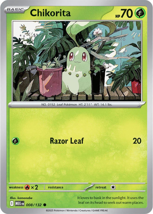 Chikorita (008/132) Common
