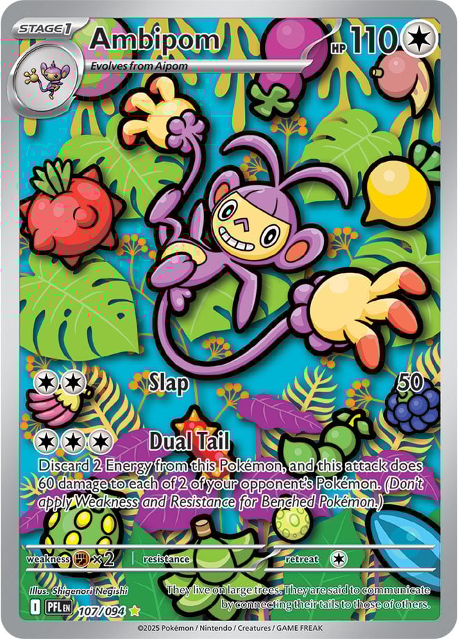 Ambipom (107/094) Illustration Rare