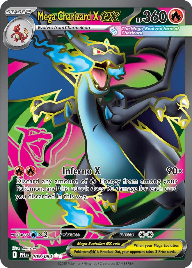 Mega Charizard X ex (109/094) Ultra Rare