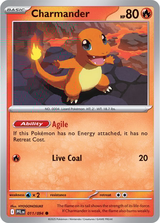 Charmander (011/094) Reverse Holo