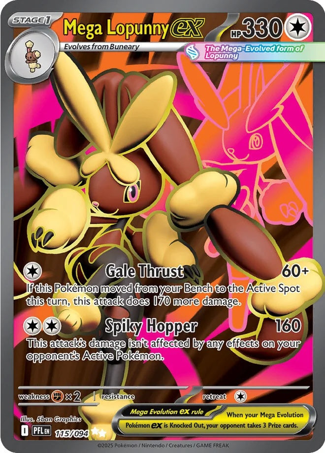 Mega Lopunny ex (115/094) Ultra Rare