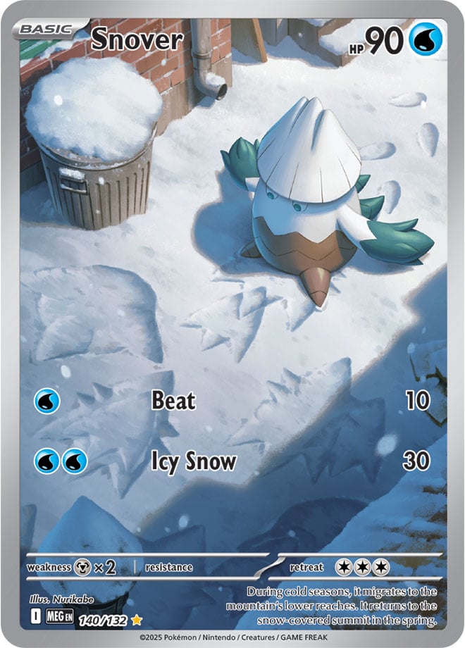 Snover (140/132) Illustration Rare