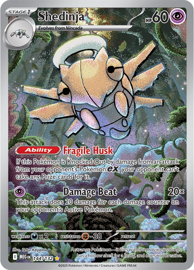Shedinja (144/132) Illustration Rare