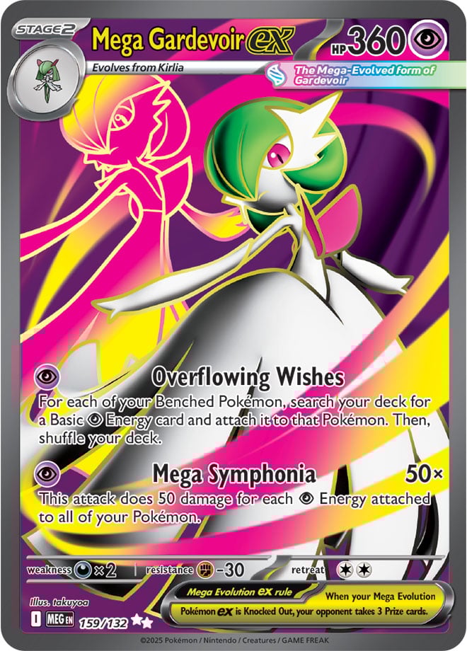 Mega Gardevoir ex (159/132) Ultra Rare