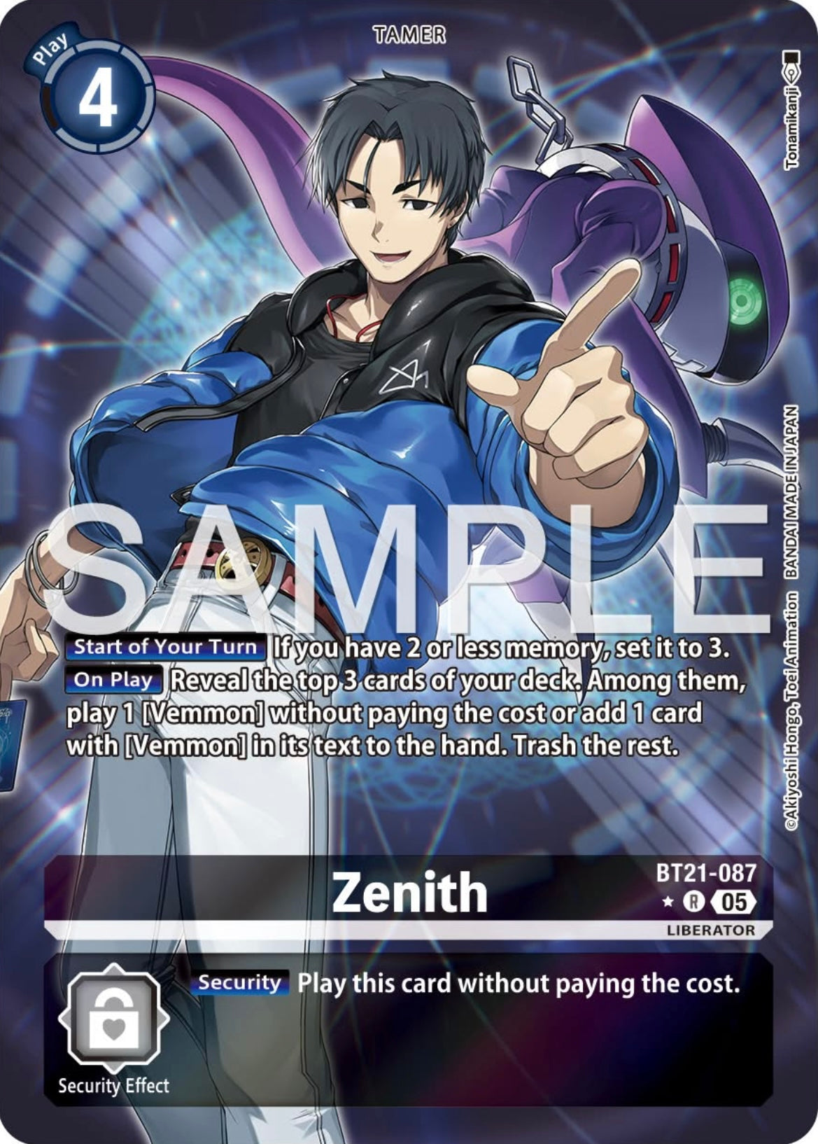 Zenith (BT21-087) Alternative Art