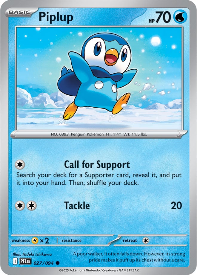 Piplup (027/094) Common