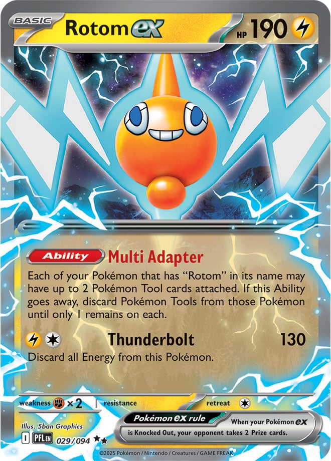 Rotom ex (029/094) Double Rare