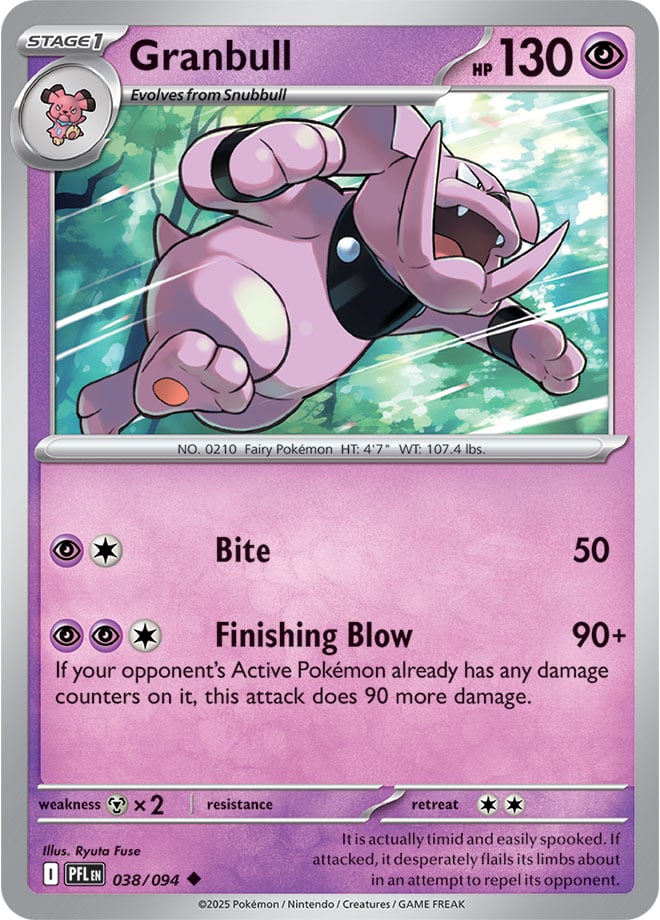 Granbull (038/094) Reverse Holo