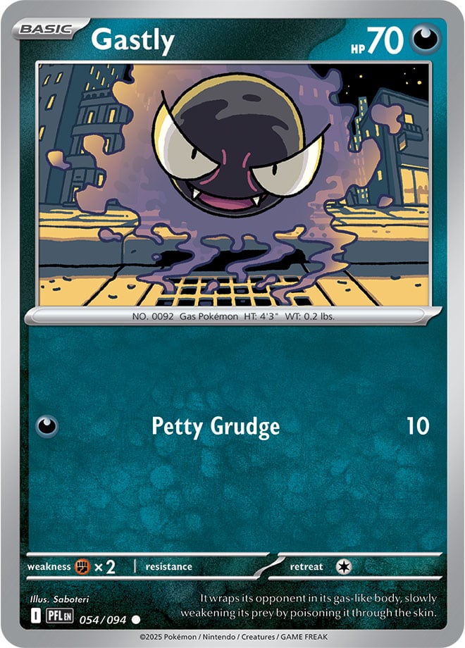 Gastly (054/094) Reverse Holo