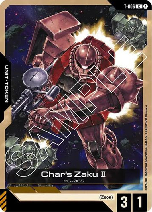 Char’s Zaku II (T-006)