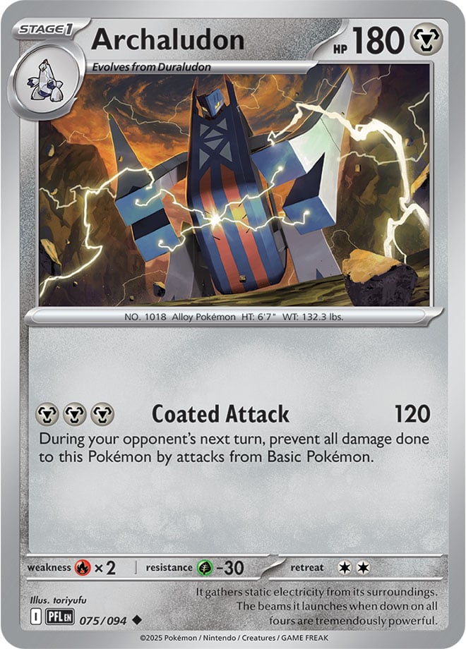 Archaludon (075/094) Reverse Holo