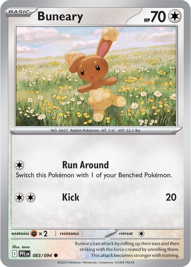 Buneary (083/094) Reverse Holo