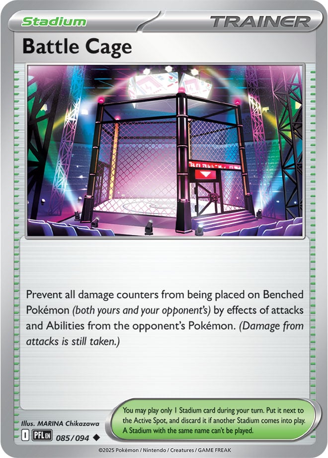 Battle Cage (085/094) Reverse Holo