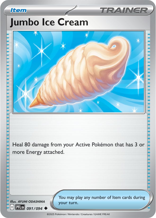 Jumbo Ice Cream (091/094) Reverse Holo