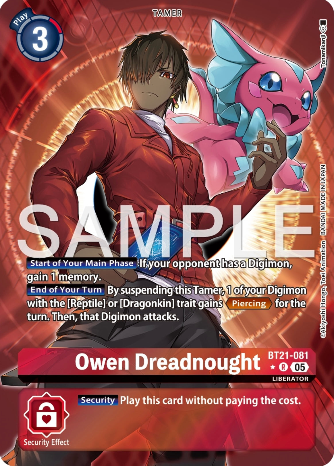 Owen Dreadnought (BT21-081) Alternative Art