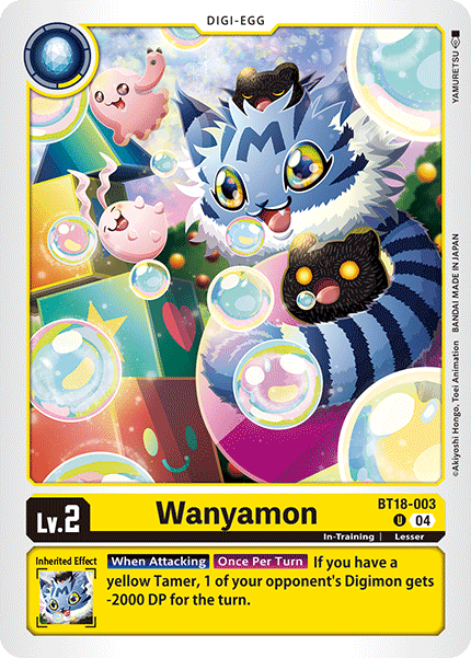 Wanyamon (BT18-003) Uncommon