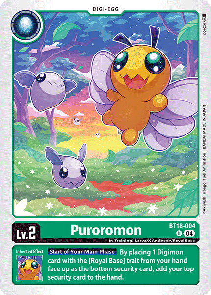 Puroromon (BT18-004) Uncommon