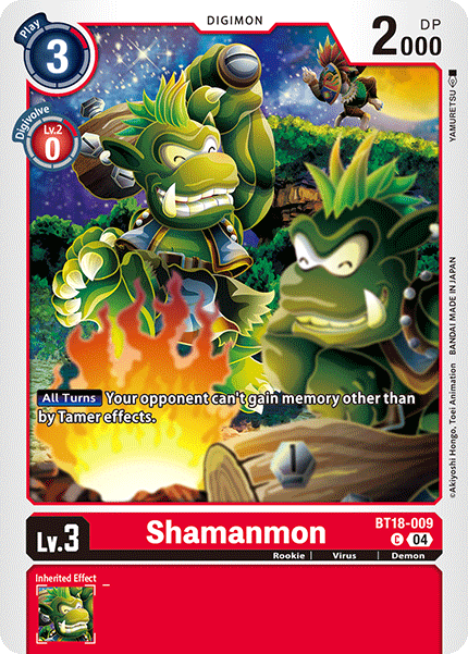 Shamanmon (BT18-009) Common
