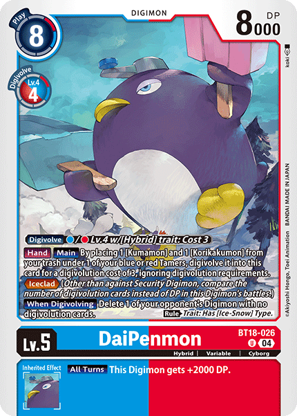 DaiPenmon (BT18-026) Uncommon