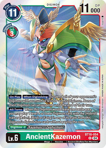AncientKazemon (BT18-054) Rare
