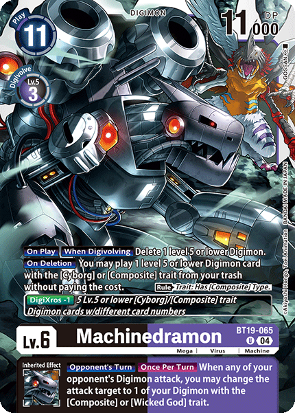 Machinedramon (BT19-065) Uncommon