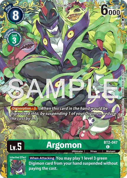 Argomon (BT2-047) Reprint BT25