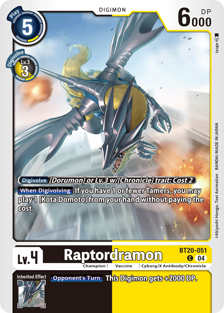 Raptordramon (BT20-051) Common