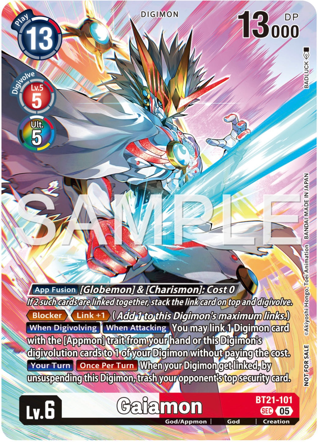 Gaiamon (BT21-101) Chinese Vers Dash Pack 2026