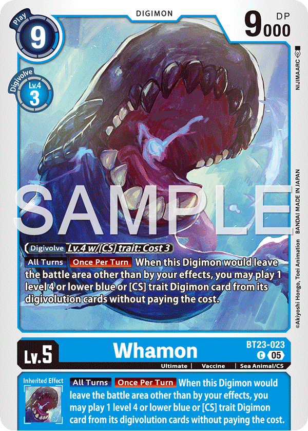 Whamon (BT23-023) Common
