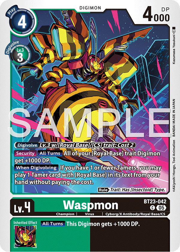 Waspmon (BT23-042) Common