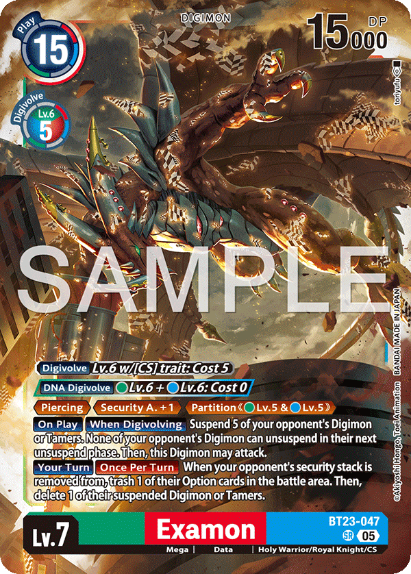 Examon (BT23-047) Super Rare