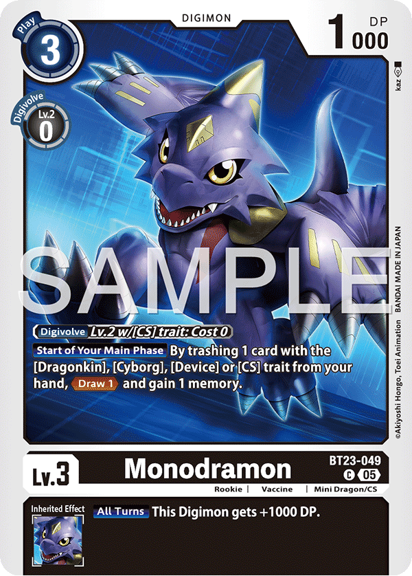 Monodramon (BT23-049) Common