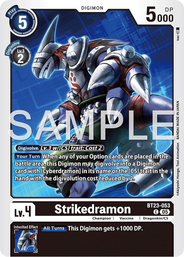 Strikedramon (BT23-053) Common
