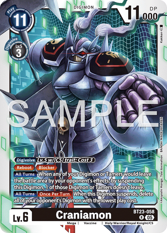 Craniamon (BT23-058) Rare