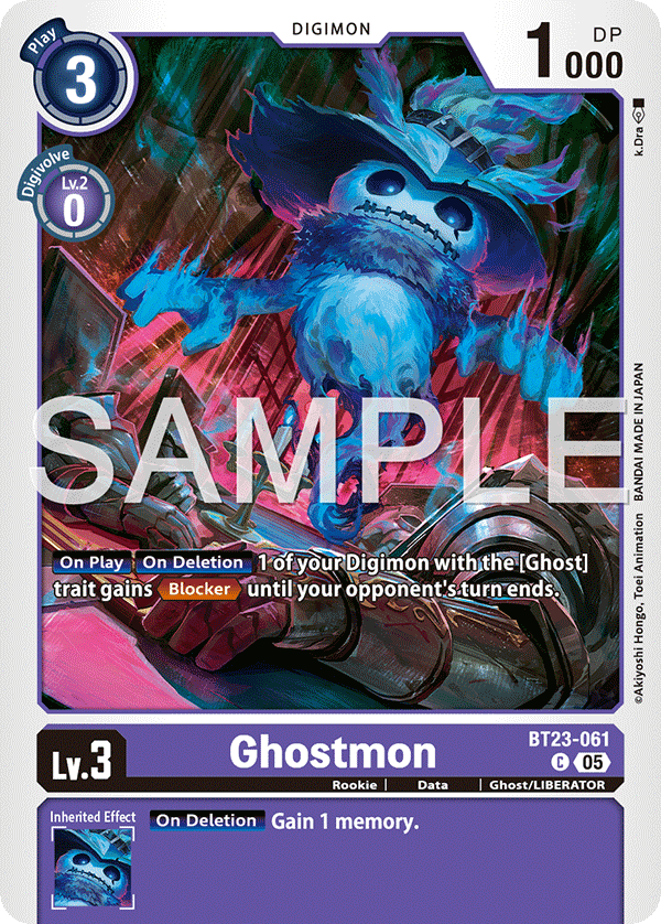 Ghostmon (BT23-061) Common