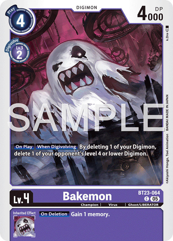 Bakemon (BT23-064) Common