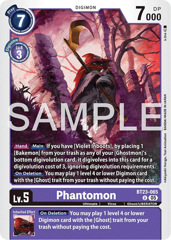 Phantomon (BT23-065) Uncommon