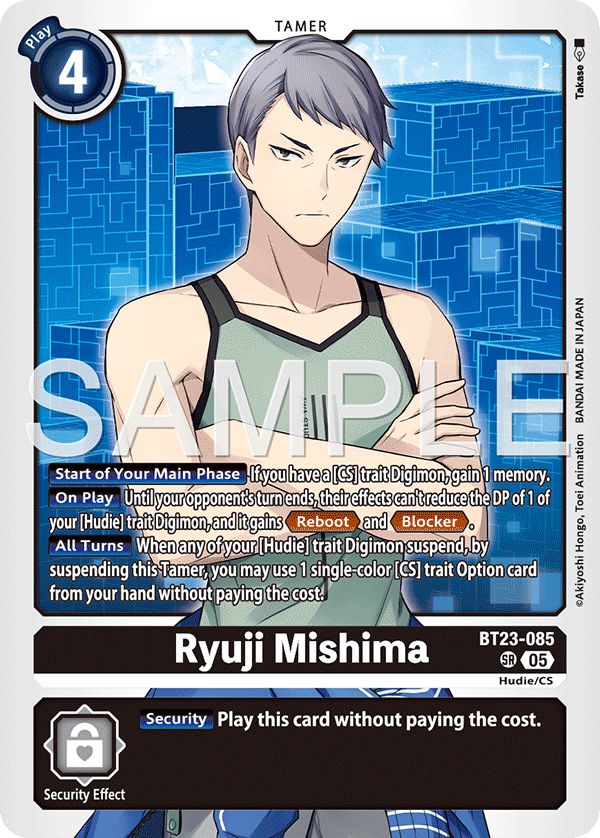 Ryuji Mishima (BT23-085) Super Rare