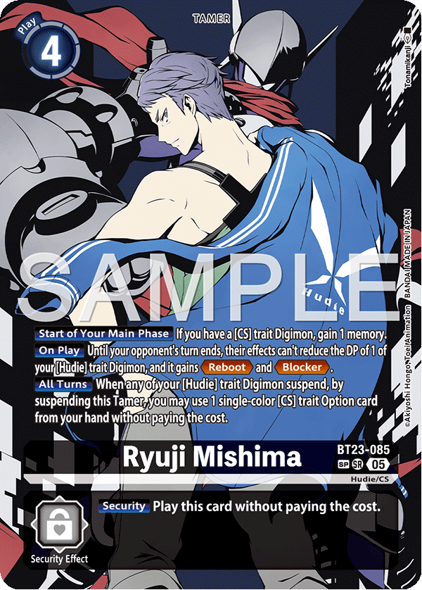 Ryuji Mishima (BT23-085) SP Alternative Art