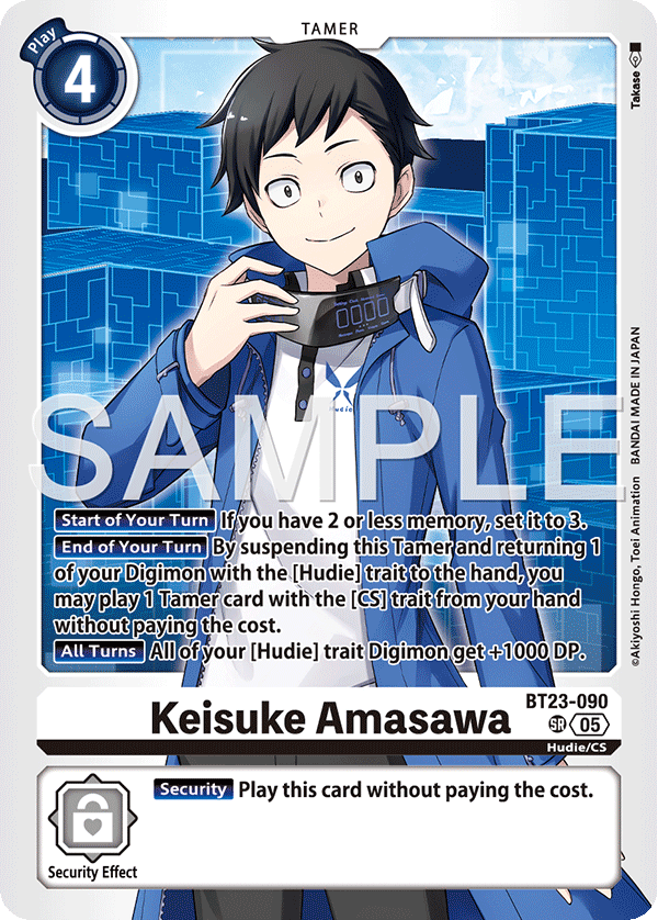 Keisuke Amasawa (BT23-090) Super Rare