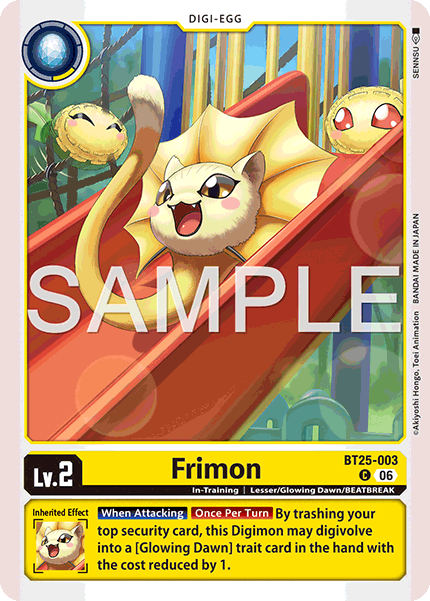 (Pre-order 22/05/2026) Frimon (BT25-003) Common