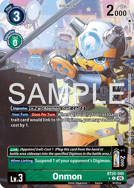 (Pre-order 22/05/2026) Onmon (BT25-045) Box Topper