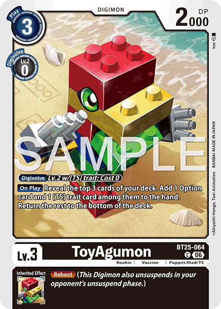 ToyAgumon (BT25-064) Common