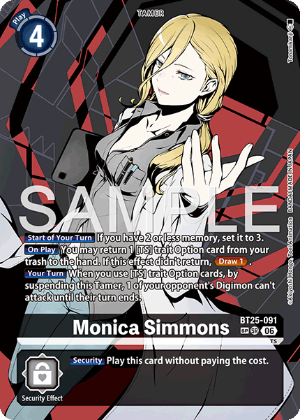 Monica Simmons (BT25-091) SP Alternative Art