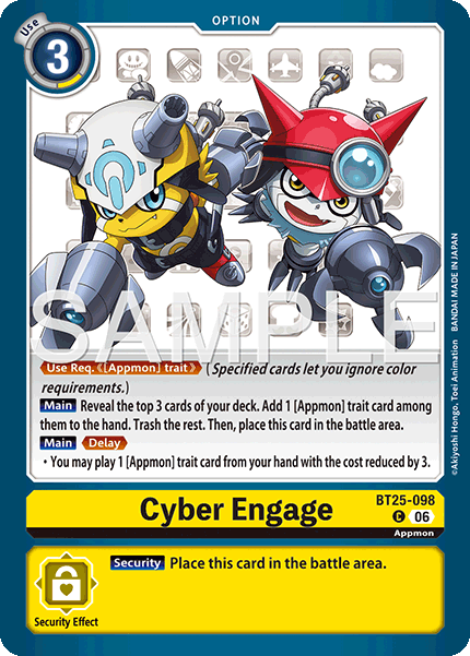(Pre-order 22/05/2026) Cyber Engage (BT25-098) Common