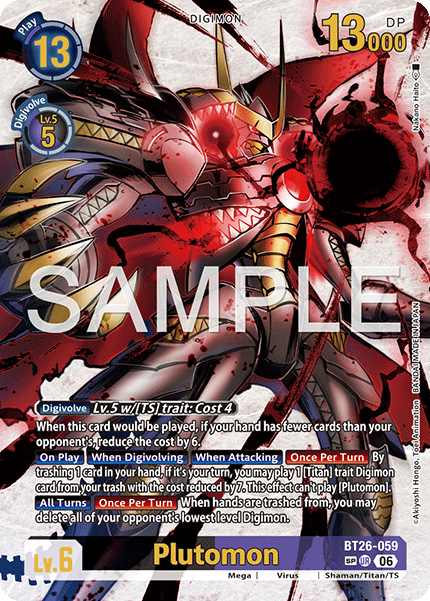 Plutomon (BT26-059) Sp Alternative Art