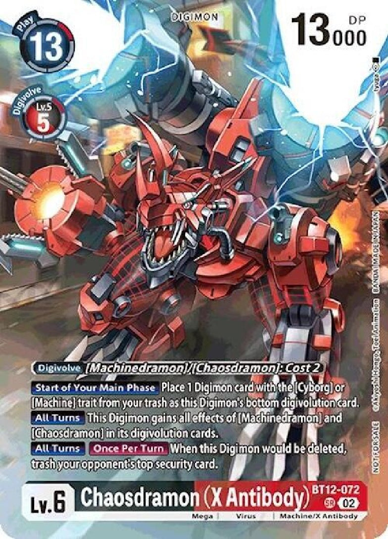 Chaosdramon (X Antibody) (BT12-072) (Event Pack 7)