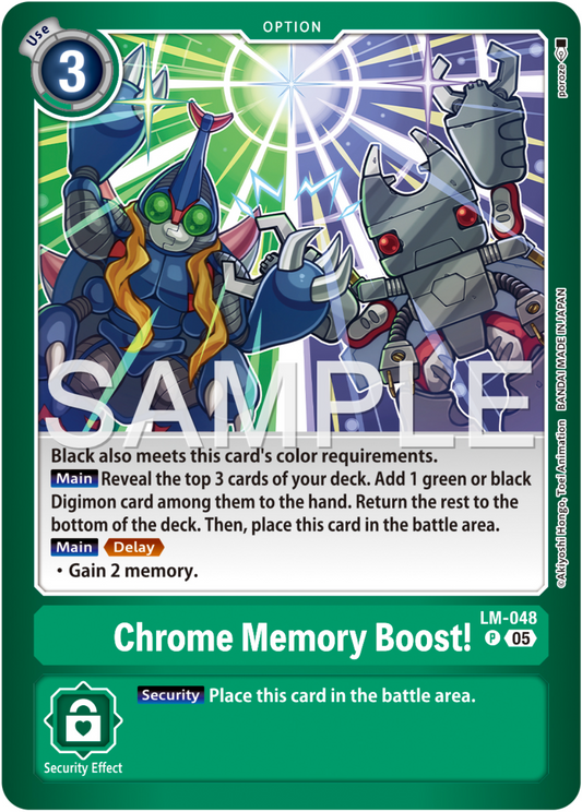 (Pre-order 31/10/2025) Chrome Memory Boost! (LM-048) Promo