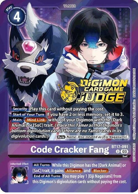 Cracker Fang (BT17-091) (Judge Pack 6)